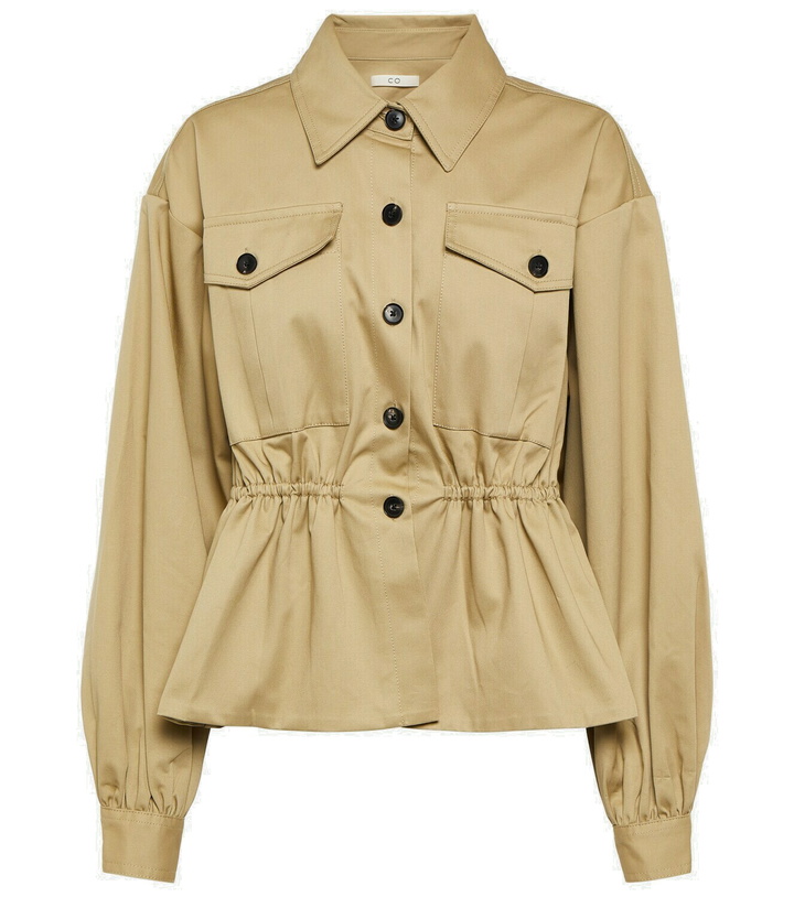 Photo: CO Cropped cotton jacket