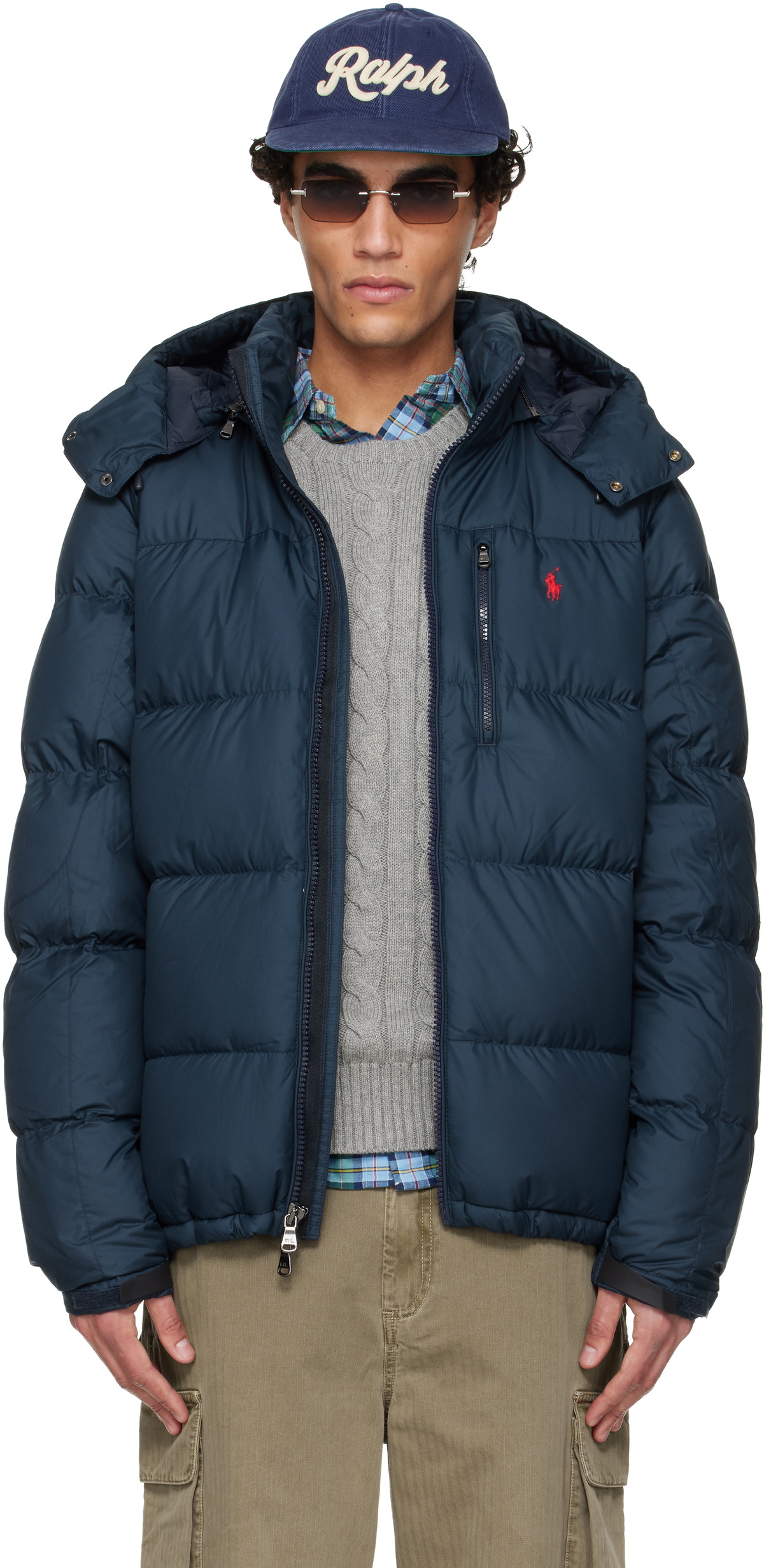 Polo Ralph Lauren Navy 'The Gorham' Down Jacket