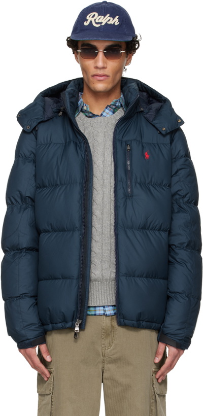 Photo: Polo Ralph Lauren Navy 'The Gorham' Down Jacket