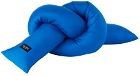 JIU JIE SSENSE Exclusive Blue Baby Knot Cushion
