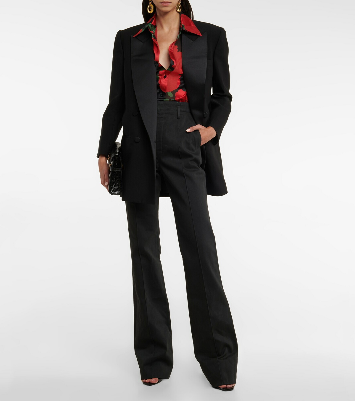 Saint Laurent - Wool tuxedo blazer Saint Laurent