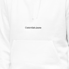 Calvin Klein Men's Institutional Hoody in Bright White