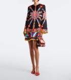 Dolce&Gabbana Carretto silk twill kaftan