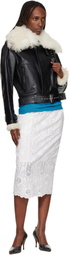 Wales Bonner White Willow Midi Skirt
