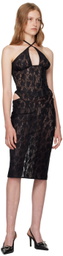 MISBHV Black Lace Corset Top