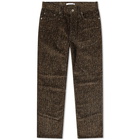 Sunflower Men's Loose Cord Trouser in Brown