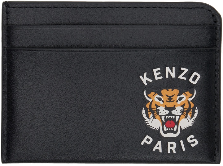 Photo: Kenzo Black Kenzo Paris Lucky Tiger Card Holder