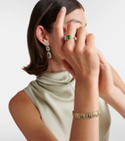 Suzanne Kalan Classic 18kt gold bracelet with diamonds