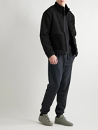 Onia - Corduroy-Trimmed Sherpa Shirt Jacket - Black