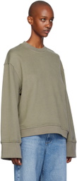The Frankie Shop Khaki Talia Sweatshirt