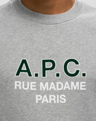 A.P.C. Sweat Apc Madame H Grey - Mens - Sweatshirts