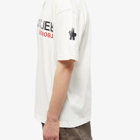 Moncler Grenoble Men's Hashtag Logo T-Shirt in White