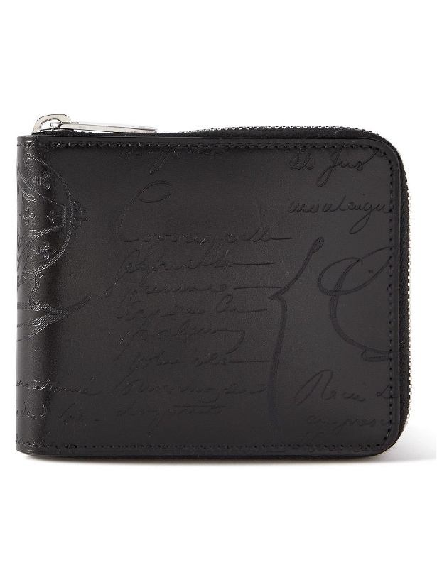 Photo: Berluti - Scritto Venezia Leather Zip-Around Wallet