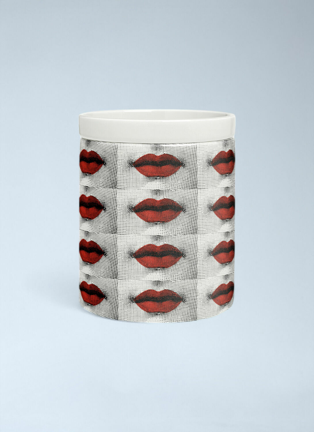 Fornasetti Large Nel Mentre Bocche Candle