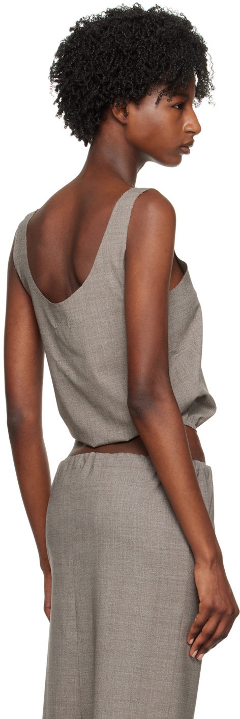 Gabriela Coll Garments Gray No.208 Tank Top