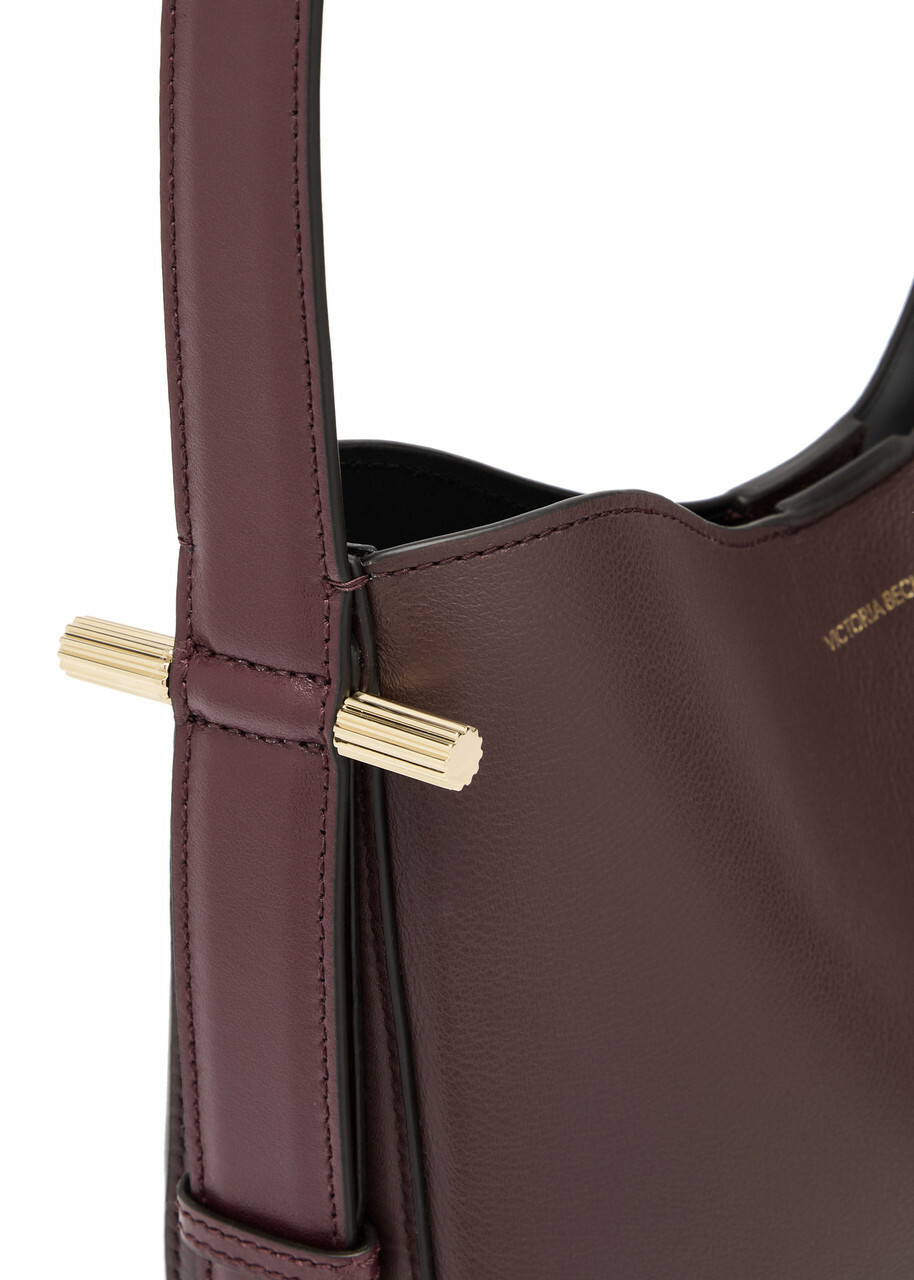 Victoria Beckham Dia Medium Leather Shoulder bag - Burgundy - One