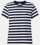 Polo Ralph Lauren Logo striped cotton jersey T-shirt