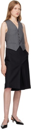 The Frankie Shop Gray Gelso Vest
