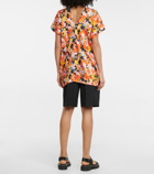 Plan C - Floral twill top