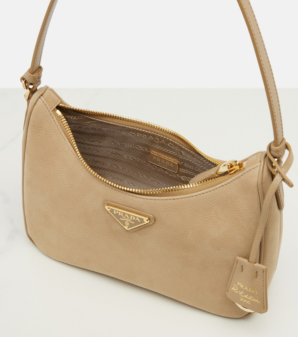 Prada Prada Re-Edition 2005 Mini leather shoulder bag