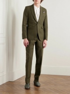 Favourbrook - Slim-Fit Linen Suit Trousers - Green