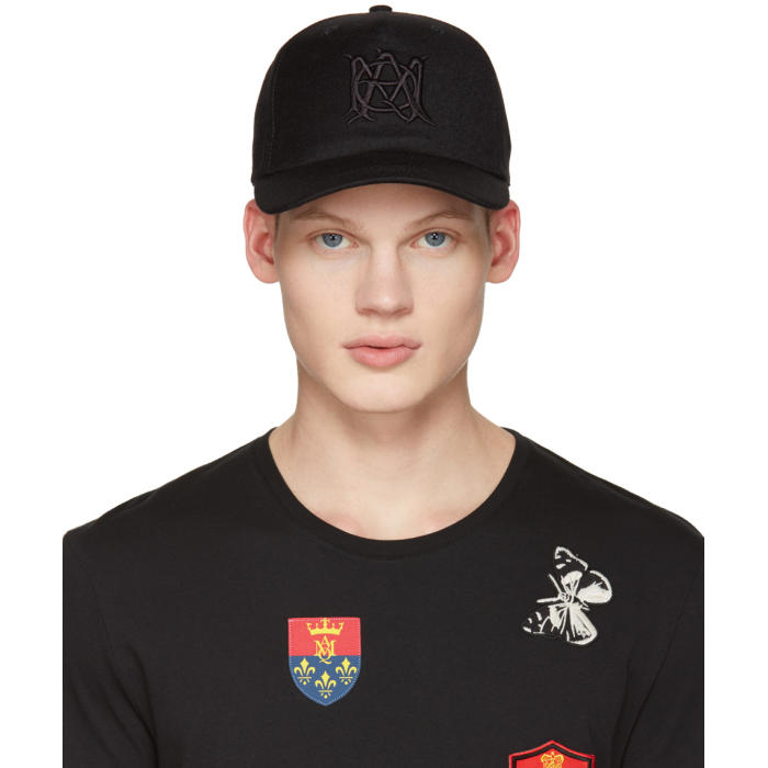 Photo: Alexander McQueen Black Insignia Cap