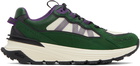 Moncler Beige & Green Lite Runner Sneakers