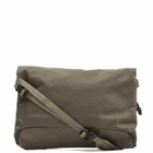 F/CE. Textured Twill Drawstring Sacoche Bag in Charcoal 
