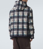 Loewe Plaid wool and linen jacket