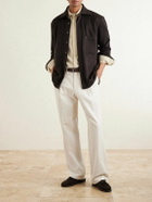 Saman Amel - Cashmere Shirt Jacket - Brown