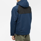 Snow Peak x Mountain Of Moods Puffed Graphen Jacket in Navy