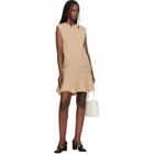 Stefan Cooke Brown Knitted Tank Minidress