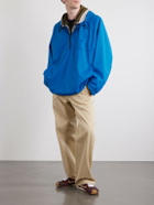 LOEWE - Logo-Embroidered Shell Jacket - Blue