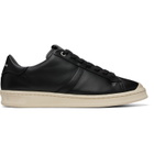 Jil Sander Black Leather Sneakers