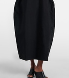 Róhe Linen and silk-blend midi dress
