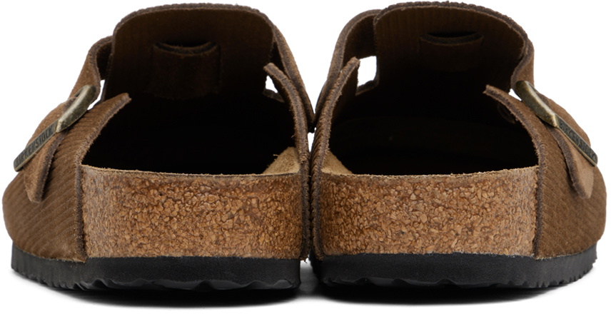 Birkenstock Brown Regular Boston Slip-On Loafers Birkenstock