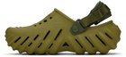 Crocs Khaki Echo Clogs