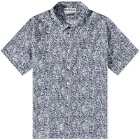 Barbour Men's Braithwaite Short Sleeve Summer Shirt in Inky Blue