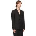 Enfants Riches Deprimes Black Wool Shawl Collar Blazer