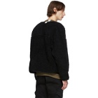 N.Hoolywood Black Fleece Jacket