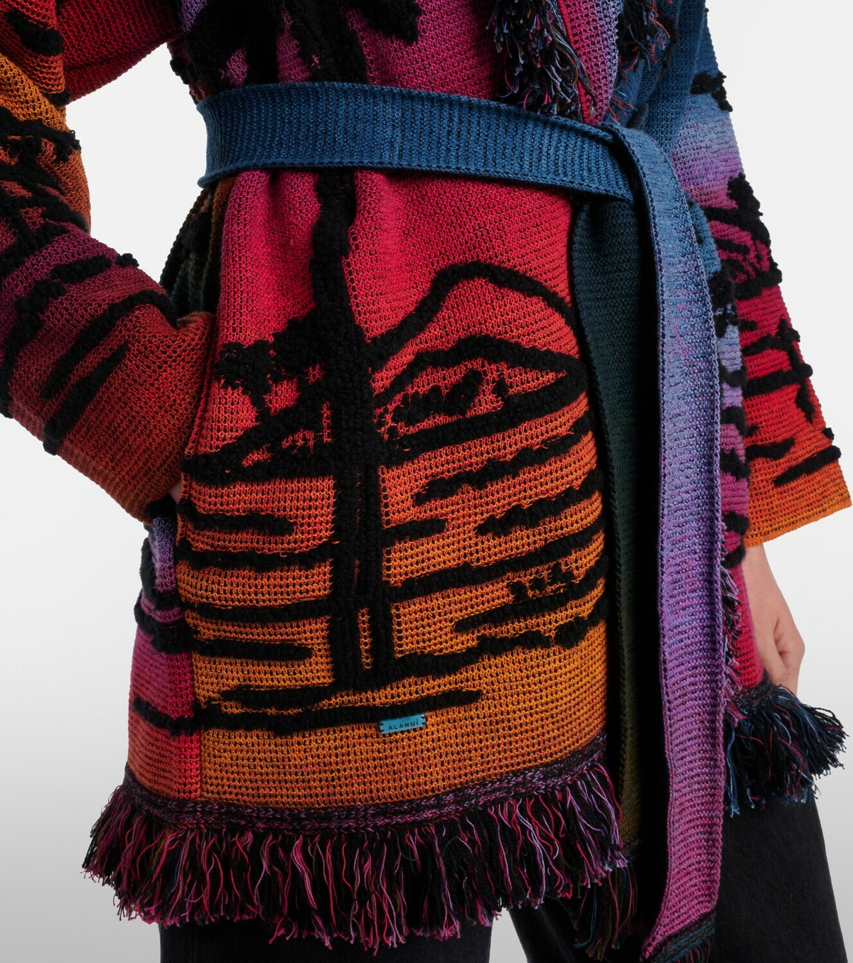 Alanui Sunset Stories cashmere-blend cardigan