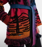 Alanui Sunset Stories cashmere-blend cardigan