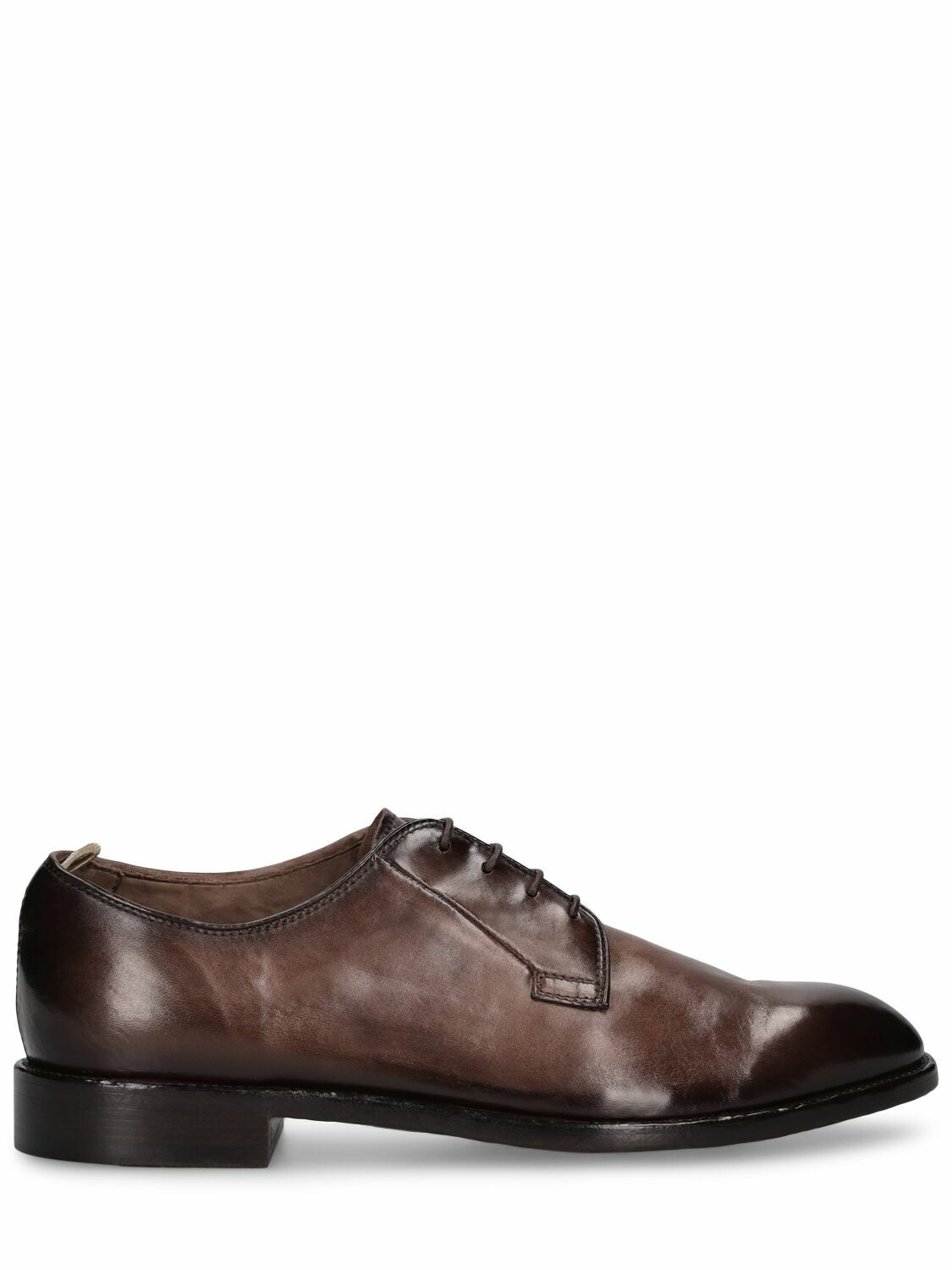 Photo: OFFICINE CREATIVE - Canyon Derby Leather Lace-up Shoes