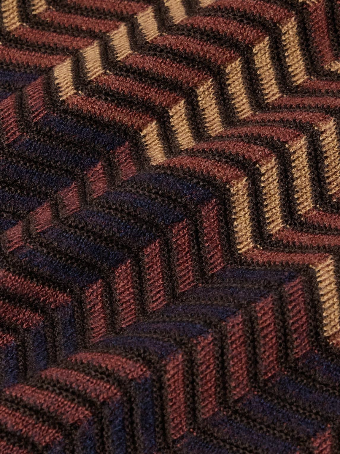 Missoni - Dégradé Virgin Wool Sweater - Brown