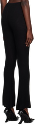 Rui Black Flared Lounge Pants