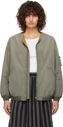 visvim Green Thorson Bomber Jacket
