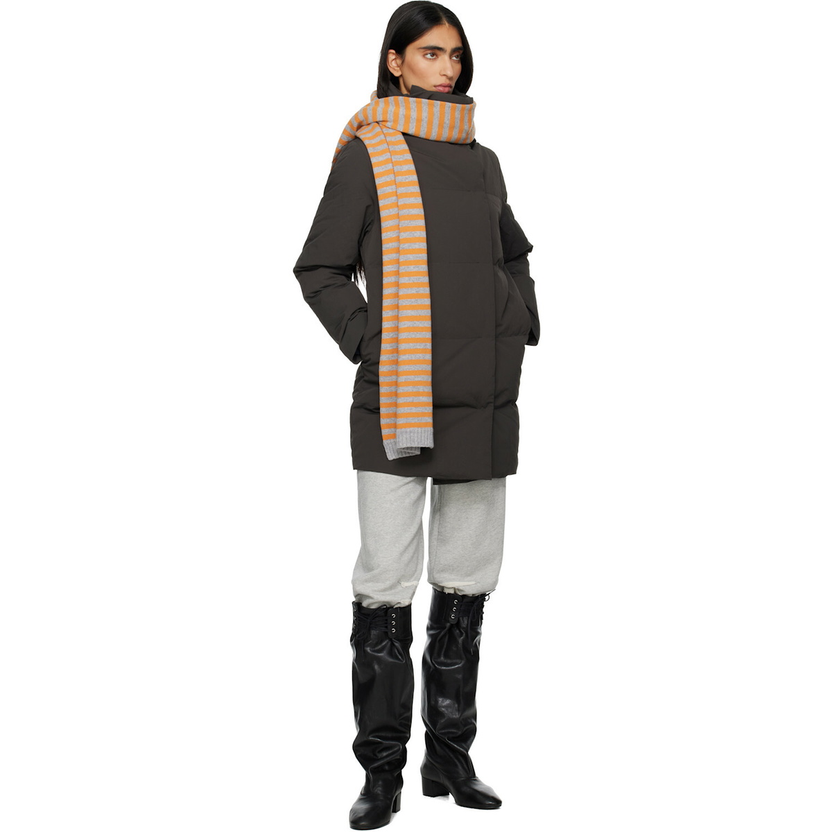 Paloma Wool Brown Pruit Down Jacket