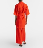 Eres Select linen wide-leg pants