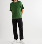 Moncler Genius - 1 JW Anderson Logo-Appliquéd Cotton-Jersey T-Shirt - Green