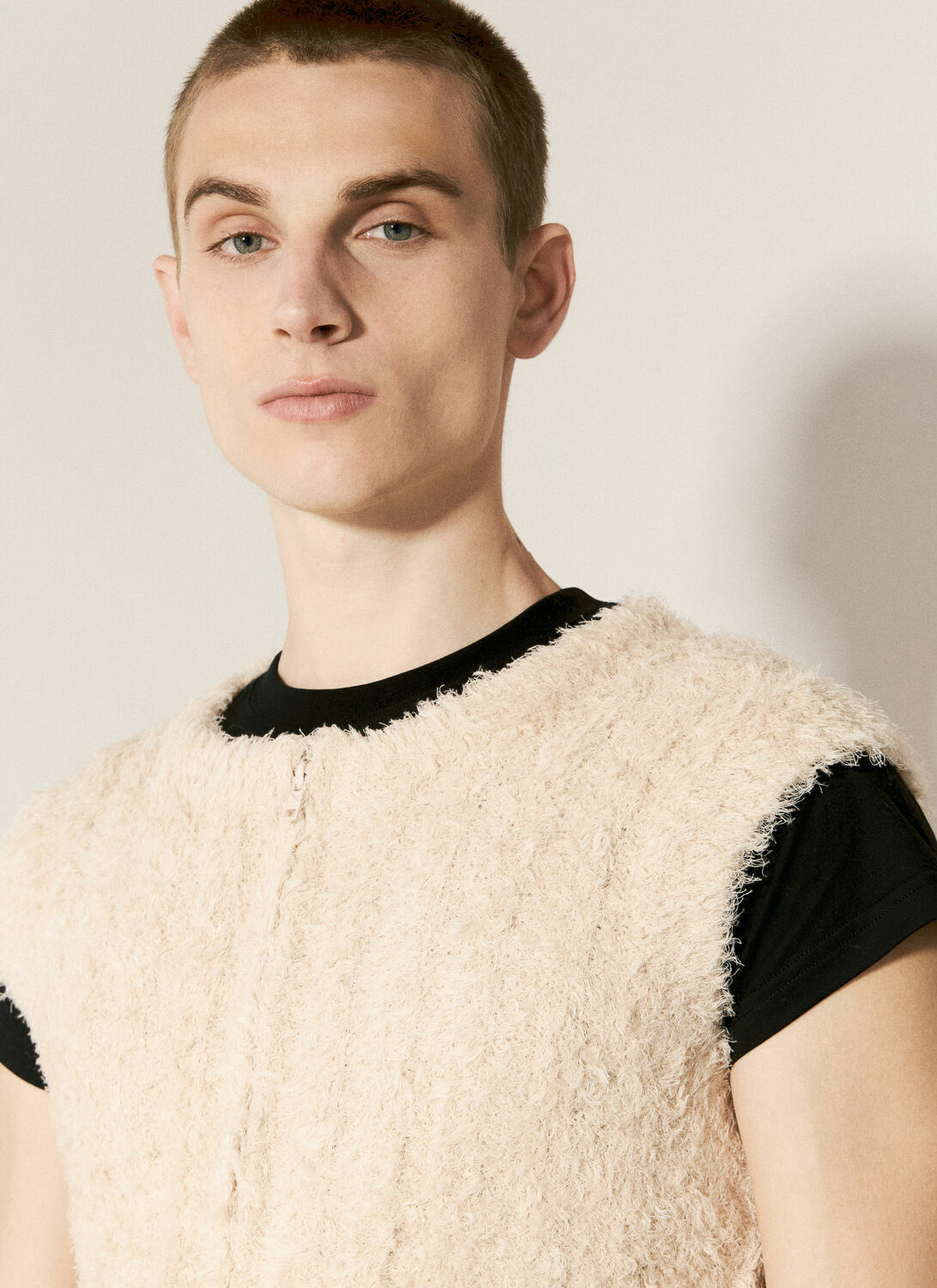 Martine Rose Ratty Zip-Up Gilet